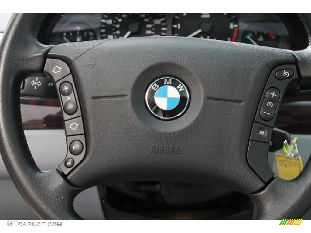 2002 3 Series 325xi Sedan - Titanium Silver Metallic / Grey photo #8