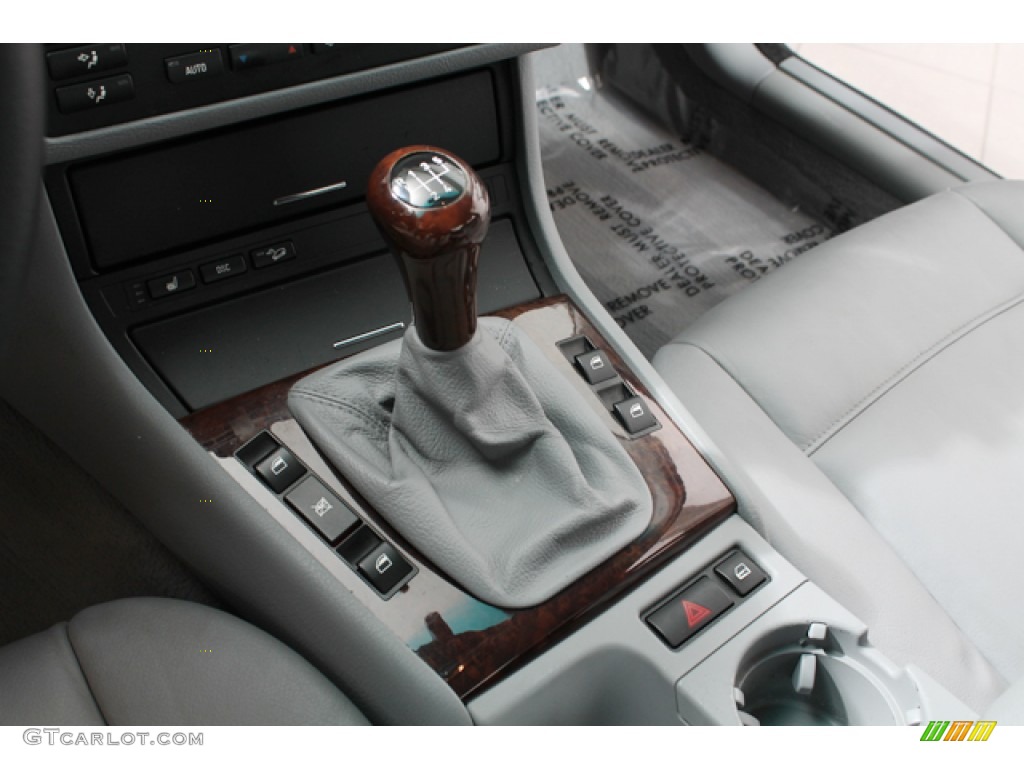 2002 3 Series 325xi Sedan - Titanium Silver Metallic / Grey photo #12