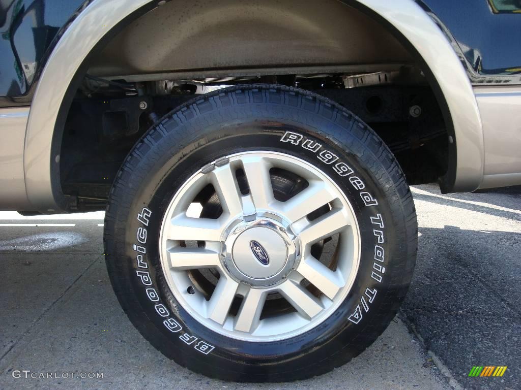 2004 F150 Lariat SuperCrew 4x4 - Black / Tan photo #8