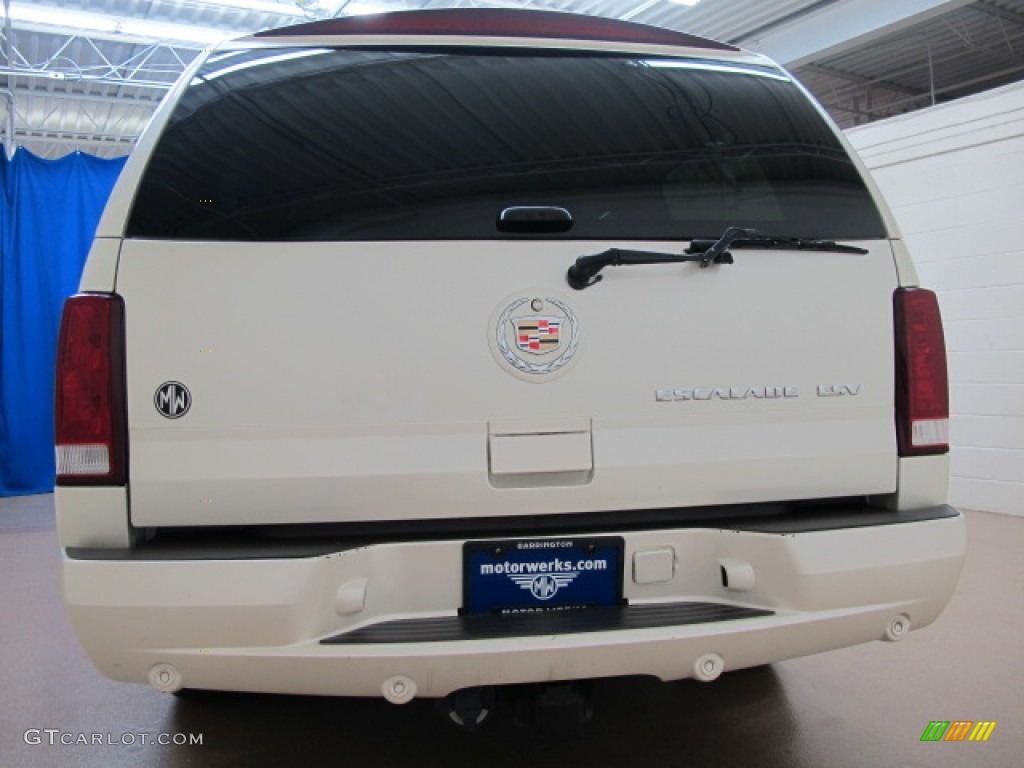 2006 Escalade ESV AWD - White Diamond / Shale photo #8