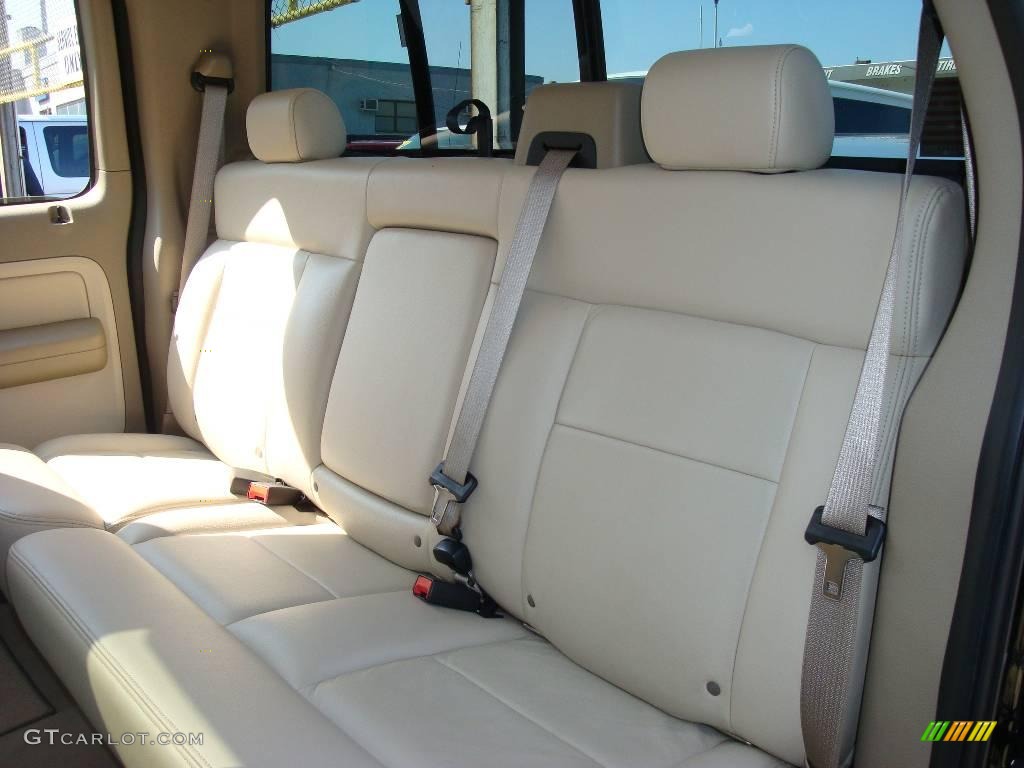 2004 F150 Lariat SuperCrew 4x4 - Black / Tan photo #14