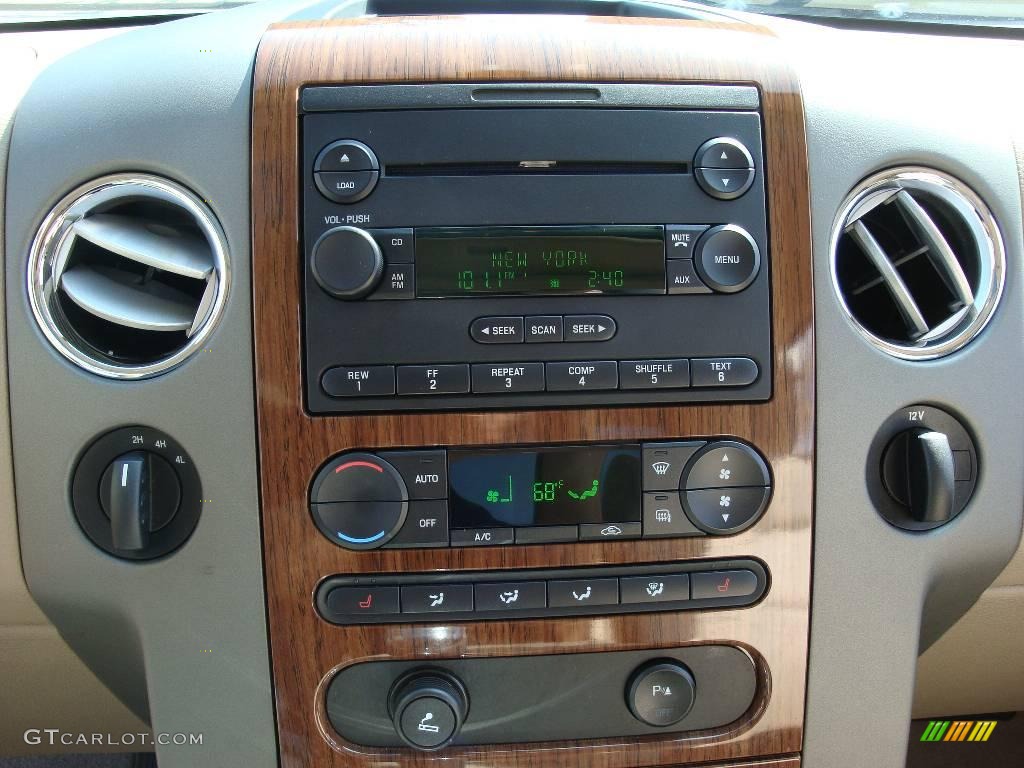 2004 F150 Lariat SuperCrew 4x4 - Black / Tan photo #20
