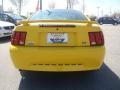 Screaming Yellow - Mustang V6 Coupe Photo No. 3