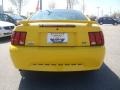 2004 Screaming Yellow Ford Mustang V6 Coupe  photo #3