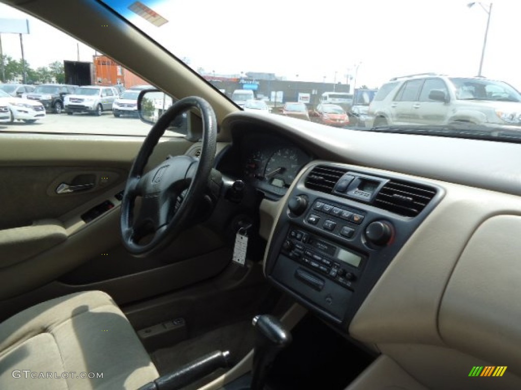 1999 Accord LX Coupe - Deep Velvet Blue Pearl / Tan photo #6