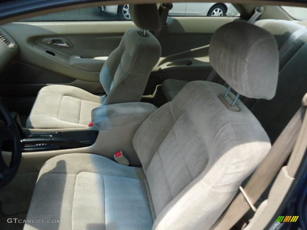 1999 Accord LX Coupe - Deep Velvet Blue Pearl / Tan photo #12