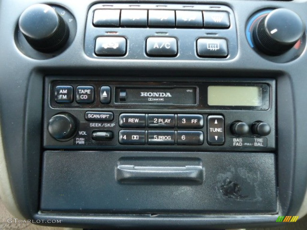 1999 Accord LX Coupe - Deep Velvet Blue Pearl / Tan photo #19