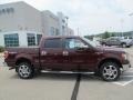 2009 Royal Red Metallic Ford F150 Lariat SuperCrew 4x4  photo #2