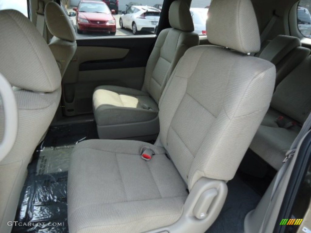 Beige Interior 2012 Honda Odyssey LX Photo #67582333