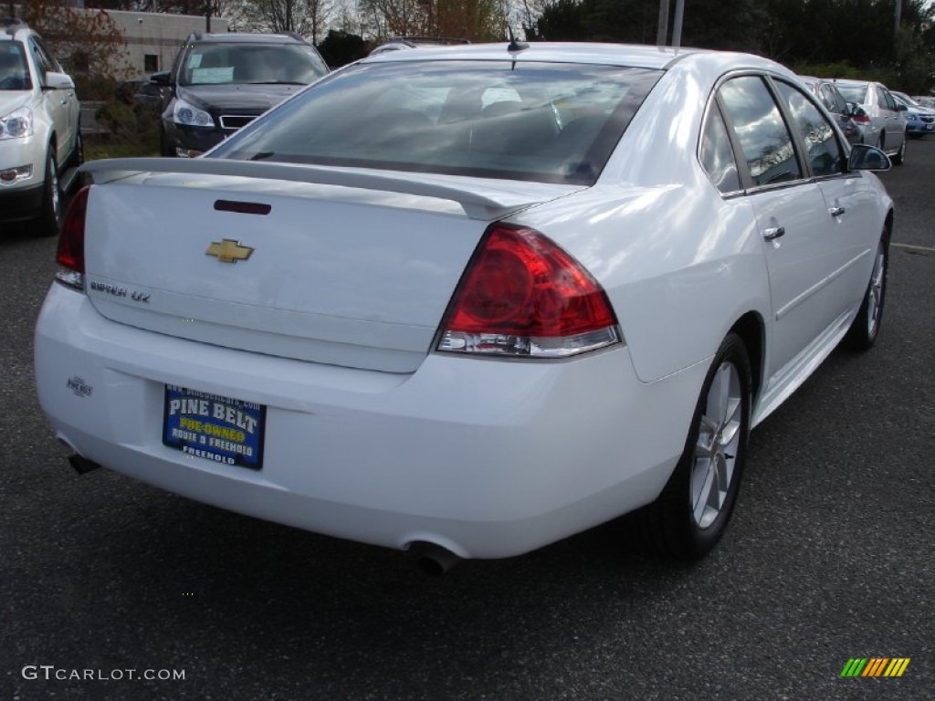 2012 Impala LTZ - Summit White / Ebony photo #4