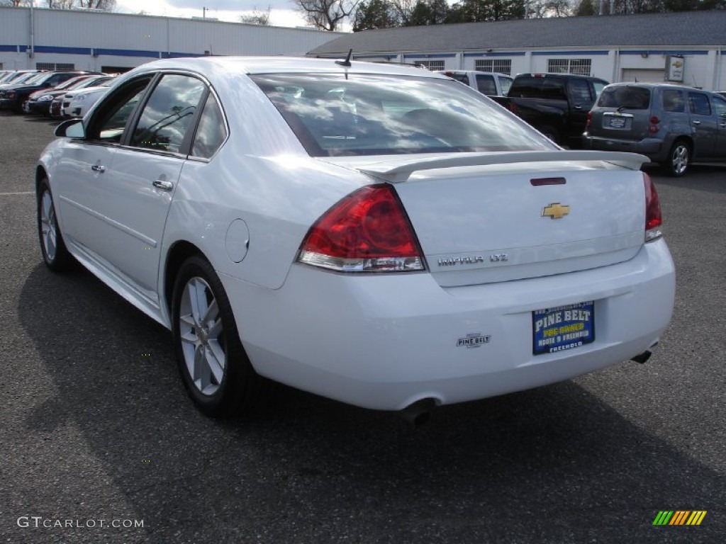 2012 Impala LTZ - Summit White / Ebony photo #6