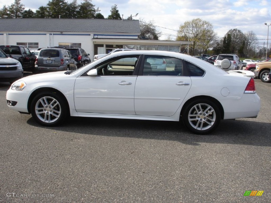 2012 Impala LTZ - Summit White / Ebony photo #9