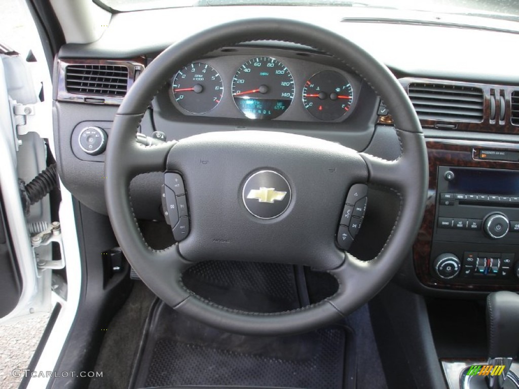 2012 Impala LTZ - Summit White / Ebony photo #13