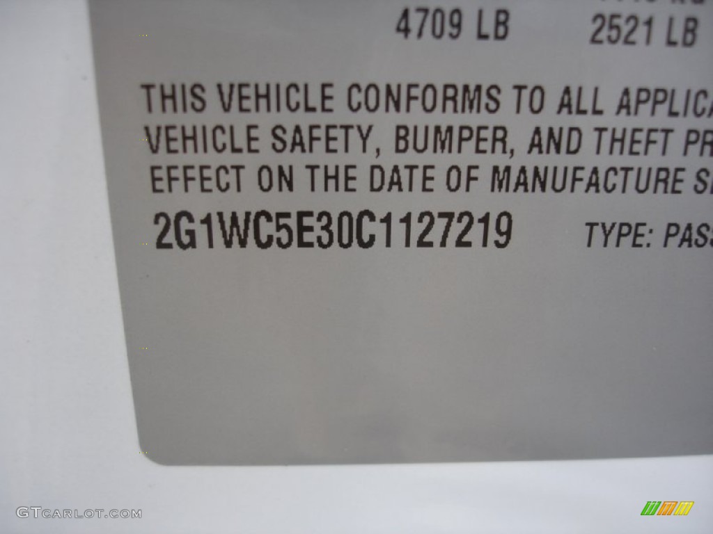 2012 Impala LTZ - Summit White / Ebony photo #15