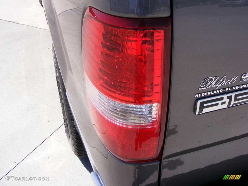 2006 F150 XLT SuperCrew - Dark Shadow Grey Metallic / Medium/Dark Flint photo #9