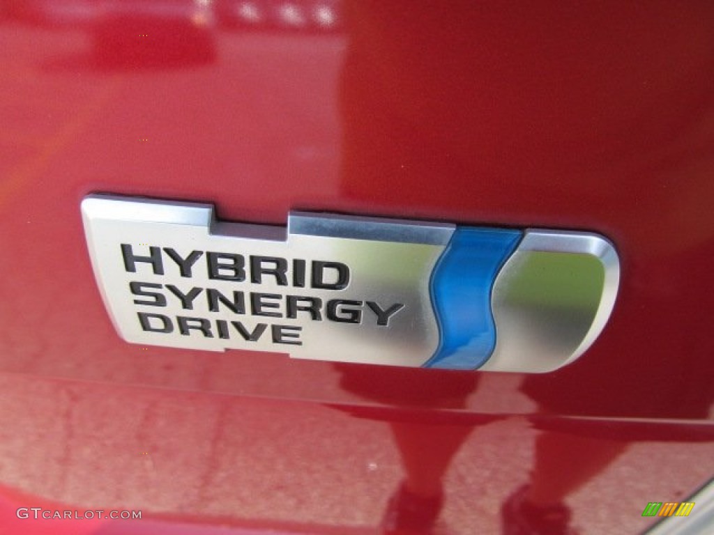2010 Prius Hybrid II - Barcelona Red Metallic / Dark Gray photo #3