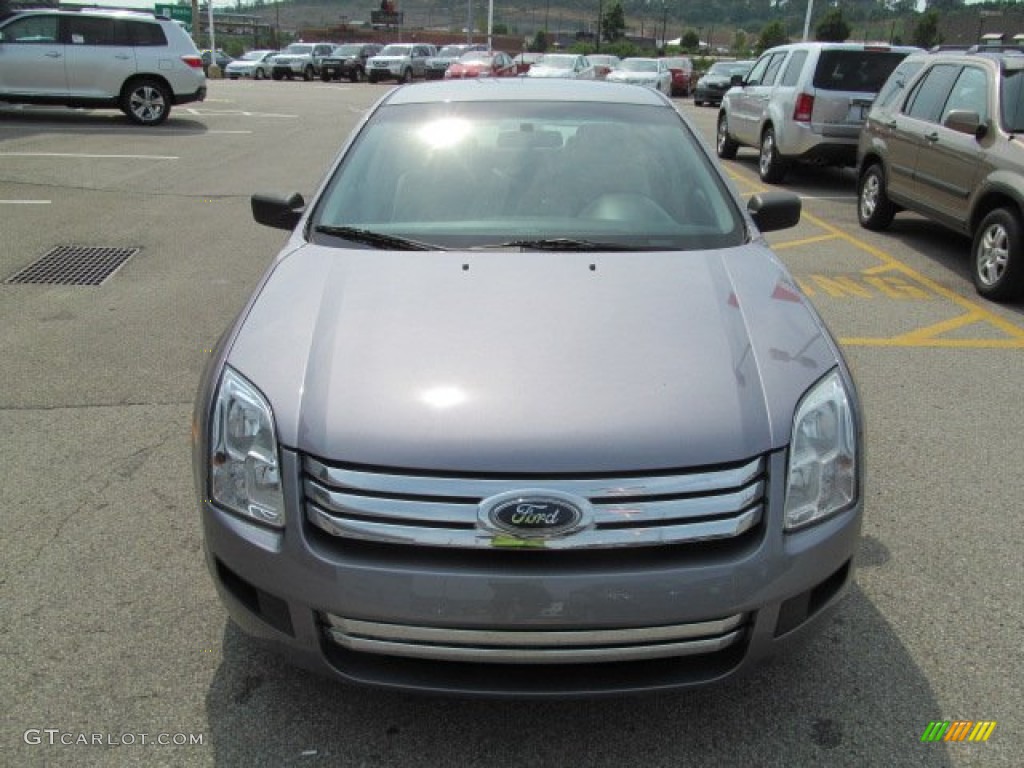 2007 Fusion S - Tungsten Grey Metallic / Light Stone photo #8