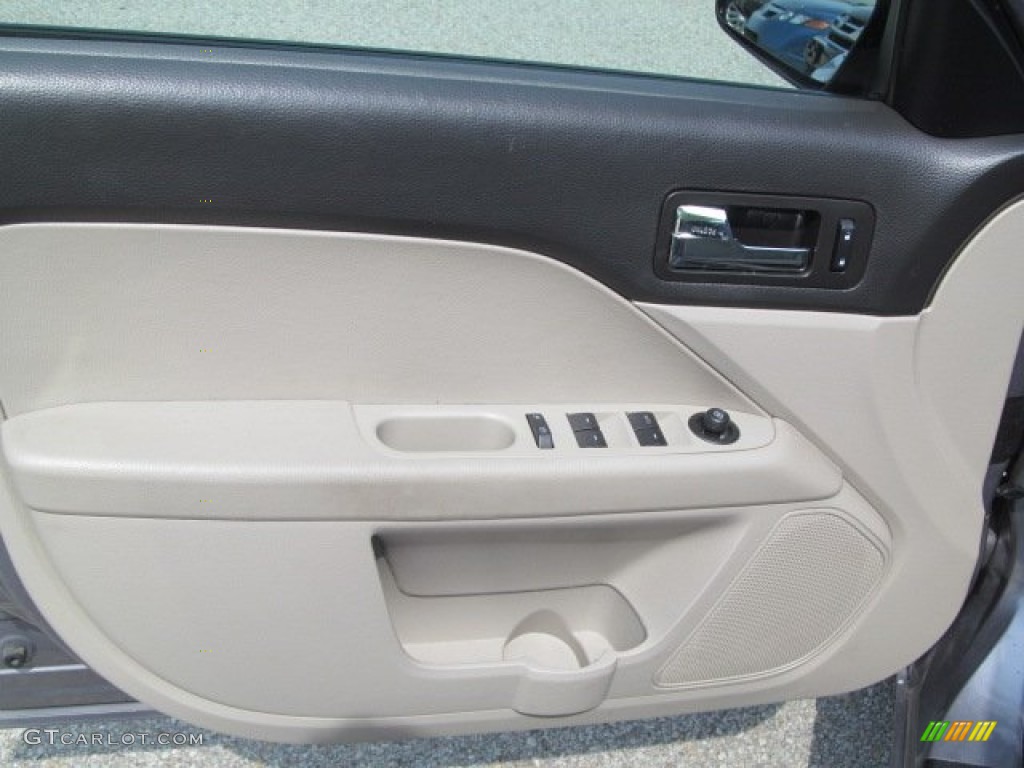 2007 Fusion S - Tungsten Grey Metallic / Light Stone photo #9