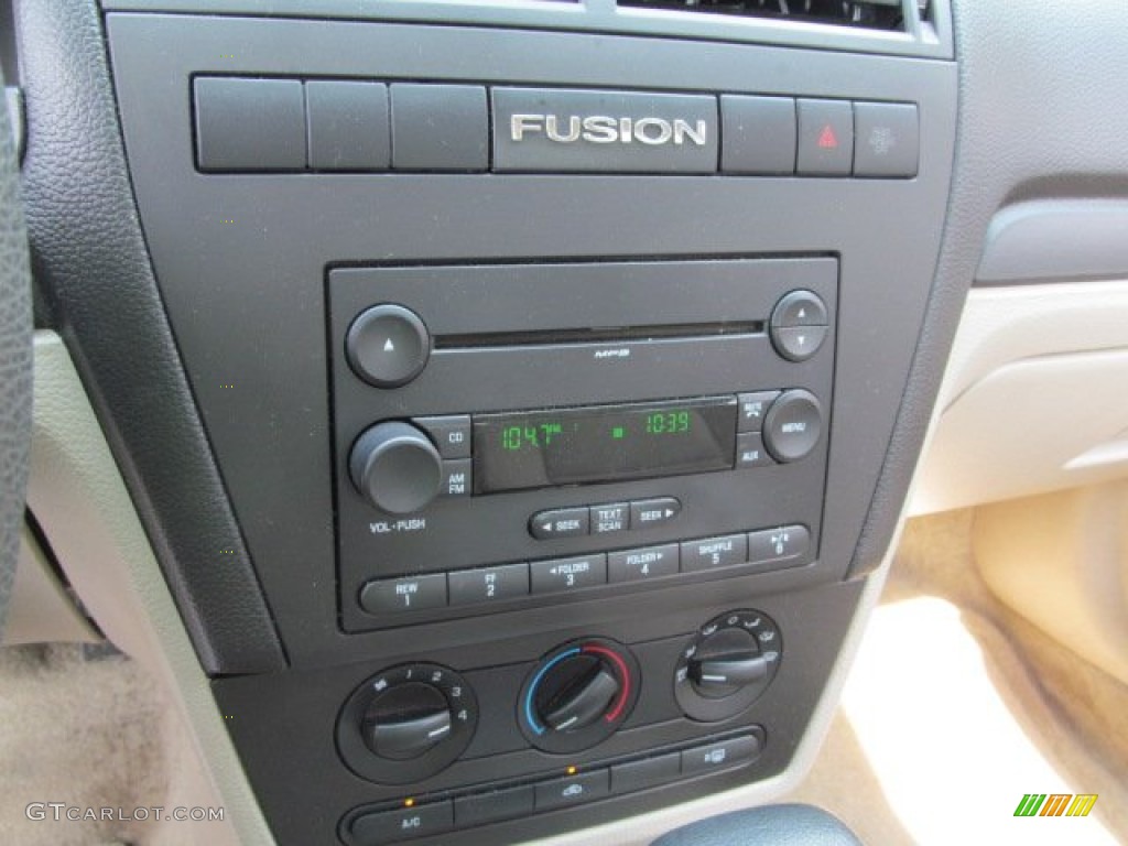 2007 Fusion S - Tungsten Grey Metallic / Light Stone photo #12
