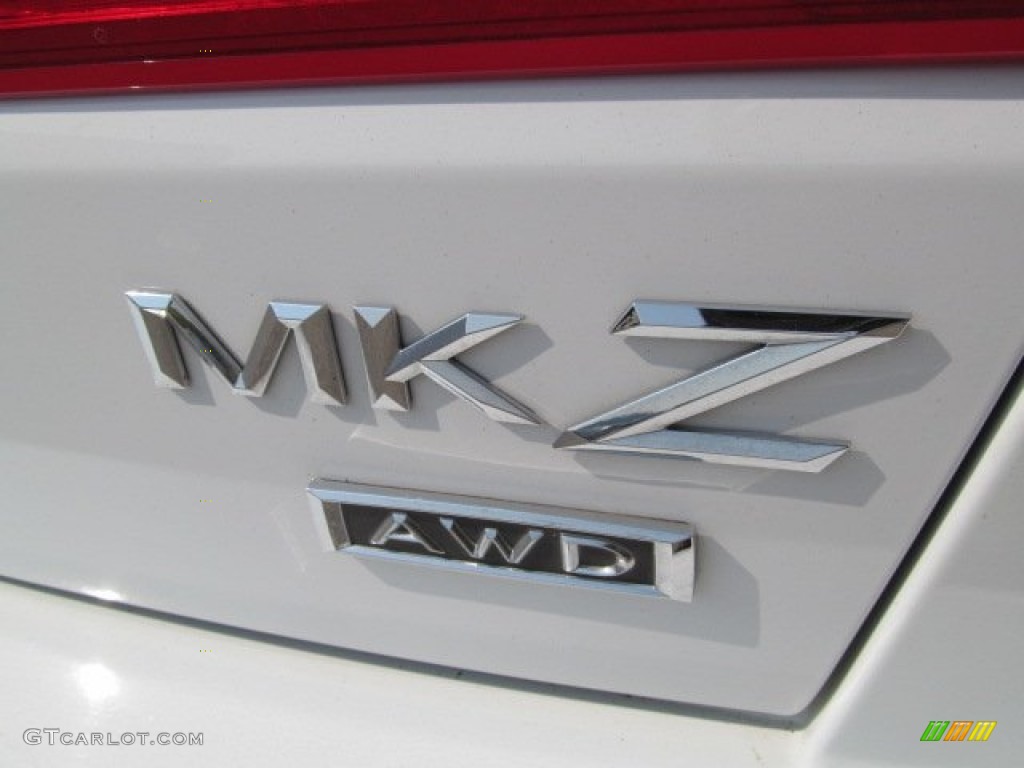 2007 MKZ AWD Sedan - Oxford White / Sand photo #9