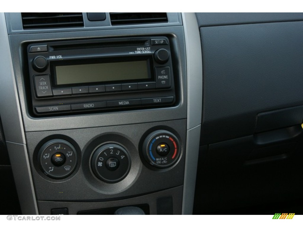 2012 Corolla S - Tropical Sea Metallic / Dark Charcoal photo #7