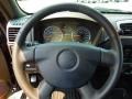 Ebony 2012 Chevrolet Colorado LT Extended Cab Steering Wheel