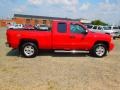 2010 Victory Red Chevrolet Silverado 1500 LT Extended Cab 4x4  photo #4