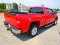 2010 Victory Red Chevrolet Silverado 1500 LT Extended Cab 4x4  photo #6