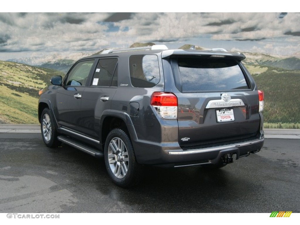 2012 4Runner Limited 4x4 - Magnetic Gray Metallic / Black Leather photo #3