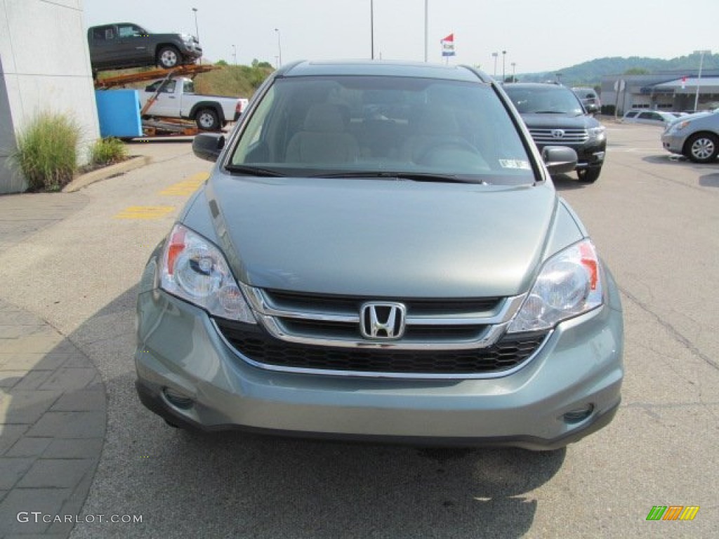 2010 CR-V EX AWD - Opal Sage Metallic / Ivory photo #11