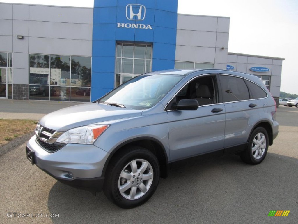 2011 CR-V SE 4WD - Glacier Blue Metallic / Gray photo #1