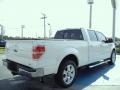 2010 White Platinum Metallic Tri Coat Ford F150 Lariat SuperCrew  photo #5