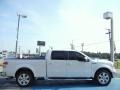 White Platinum Metallic Tri Coat - F150 Lariat SuperCrew Photo No. 6