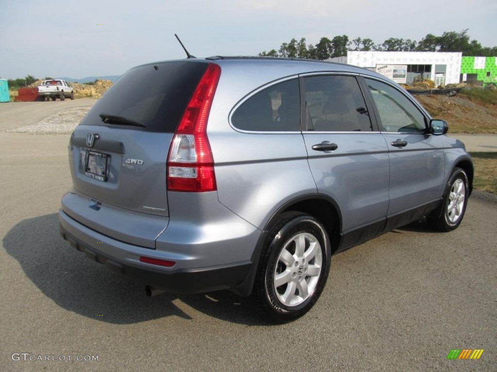 2011 CR-V SE 4WD - Glacier Blue Metallic / Gray photo #16