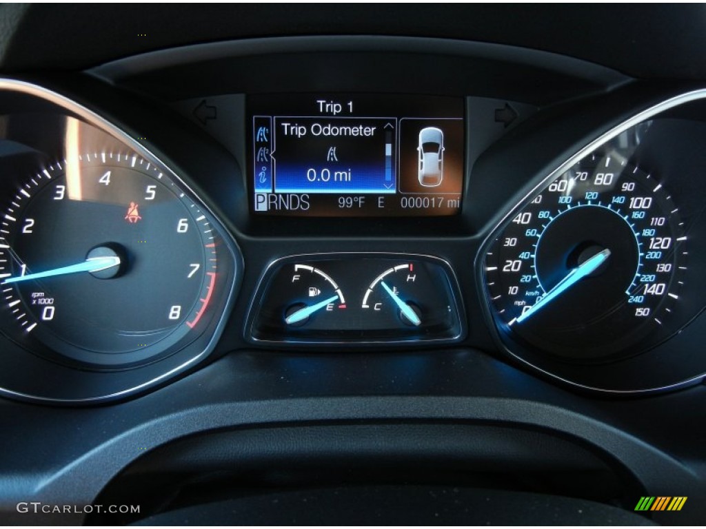 2013 Ford Escape SE 1.6L EcoBoost Gauges Photo #67588324
