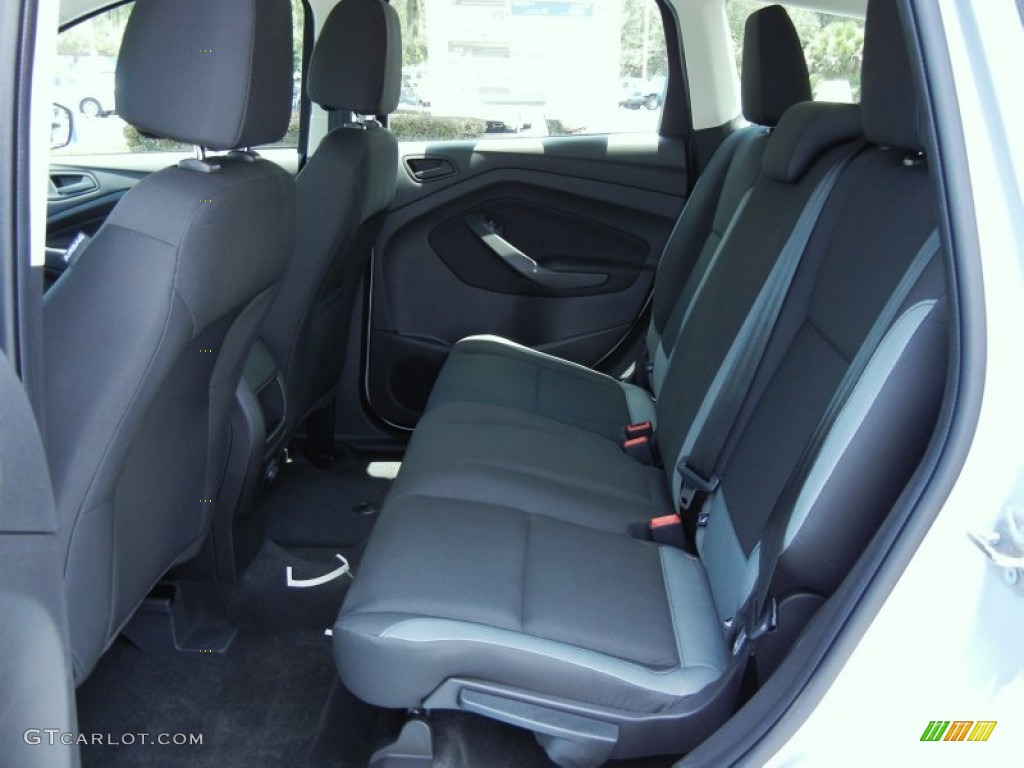 Charcoal Black Interior 2013 Ford Escape S Photo #67588384