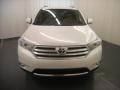 2012 Blizzard White Pearl Toyota Highlander   photo #2