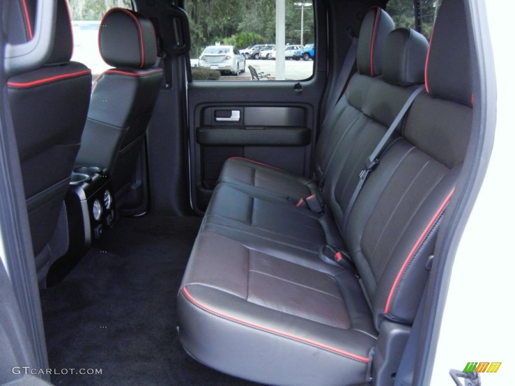 2012 Ford F150 FX2 SuperCrew Rear Seat Photo #67588930
