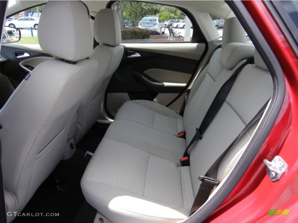 2012 Ford Focus SEL Sedan Rear Seat Photo #67589005