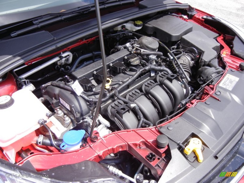 2012 Ford Focus SEL Sedan 2.0 Liter GDI DOHC 16-Valve Ti-VCT 4 Cylinder Engine Photo #67589047