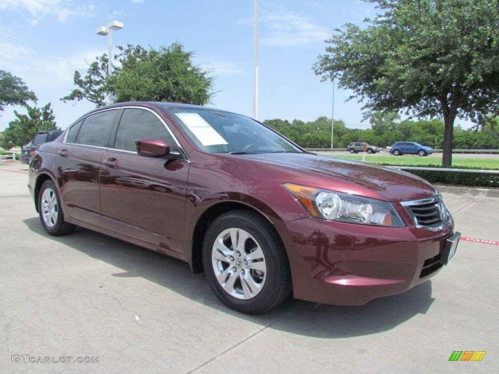 Basque Red Pearl 2010 Honda Accord LX-P Sedan Exterior Photo #67590133
