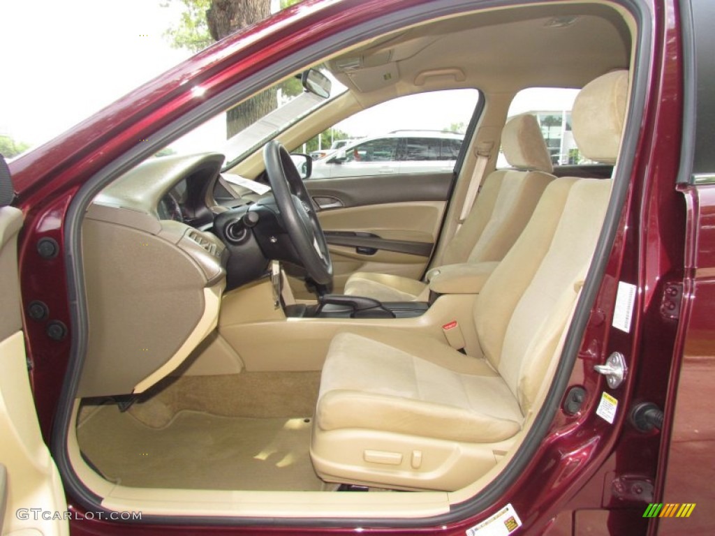 Ivory Interior 2010 Honda Accord LX-P Sedan Photo #67590145