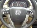 Ivory 2010 Honda Accord LX-P Sedan Steering Wheel