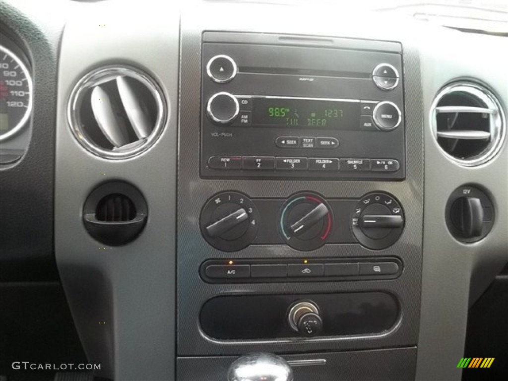 2008 F150 FX2 Sport SuperCrew - Black / Black/Red Sport photo #15
