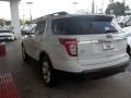 2012 White Suede Ford Explorer XLT  photo #5