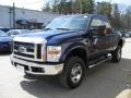 2008 Dark Blue Pearl Metallic Ford F350 Super Duty XLT Crew Cab 4x4  photo #10