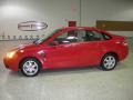 2008 Vermillion Red Ford Focus SES Sedan  photo #1