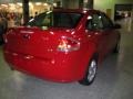 2008 Vermillion Red Ford Focus SES Sedan  photo #4