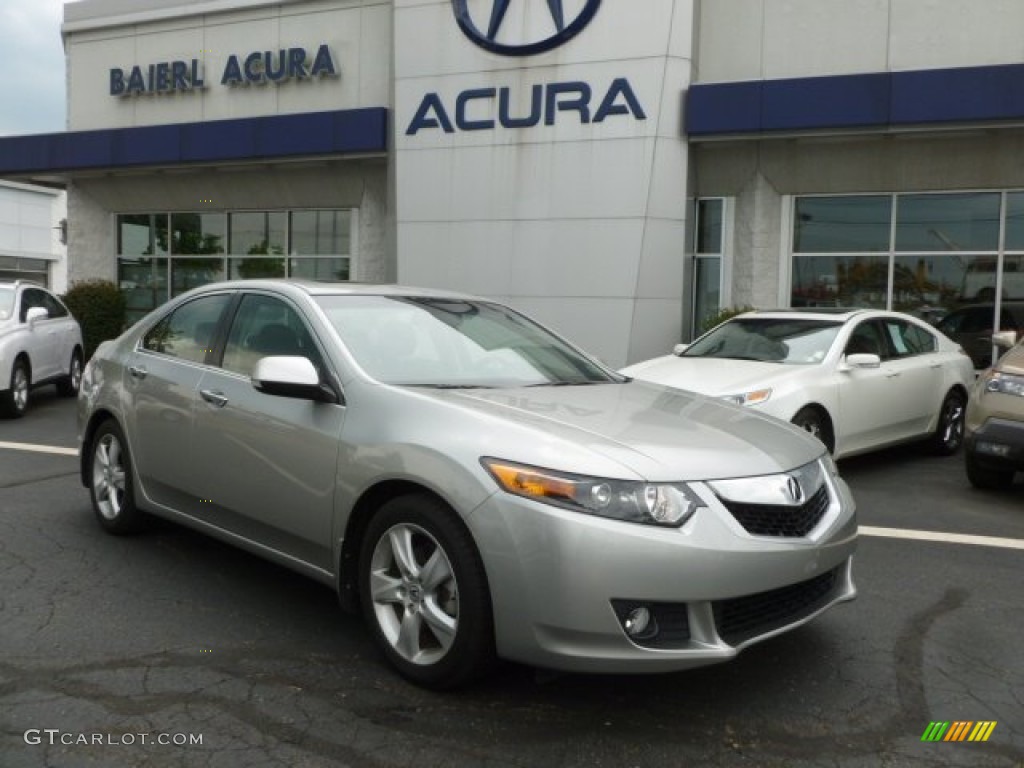 2010 TSX Sedan - Palladium Metallic / Ebony photo #1