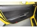 Ebony 2007 Chevrolet Corvette Z06 Door Panel